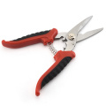 Newly Multifunction Metal Scissors Cable Stripping Shears Stainless Steel Electrician Tool XSD88