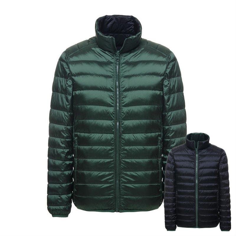 NewBang Brand Down Coat Male Duck Down Jacket Men Autumn Winter Double Side Feather Reversible Windproof Lightweigt Warm Parka