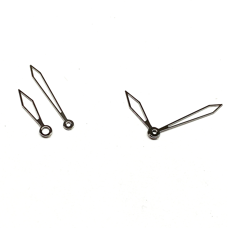 Custom watch hands in N36 movement