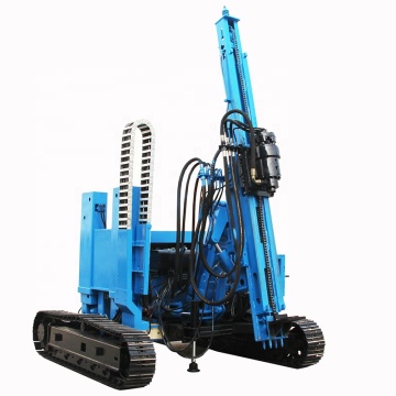 Brand new diesel powered screw pile driver hydraulic pile driver for Solar Photovoltaic