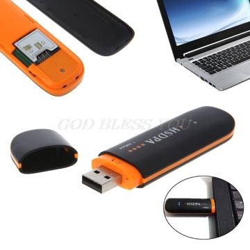 3G Wireless Internet Card Care HSDPA USB STICK SIM Modem 7.2Mbps 3G Wireless Network Adapter with TF SIM Card Drop Shipping