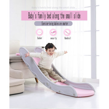 Children's indoor slide, children's amusement slide folding slide Children's beds along small slides