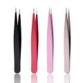 1PC Stainless Steel Color Sharp Eyebrow Clip Tweezer Color Trimming Eyebrows Beauty Tool Eyebrow Tweezers TSLM1