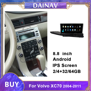 Vertical Screen Car Radio Multimedia DVD Player For Volvo XC70 MY 2011Car GPS Navigation Auto Stereo