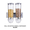 Barrels Cereal Machine Kitchen Storage Containers Round Grain Dispenser Oat Storage Tank Self-service Food Storage Container