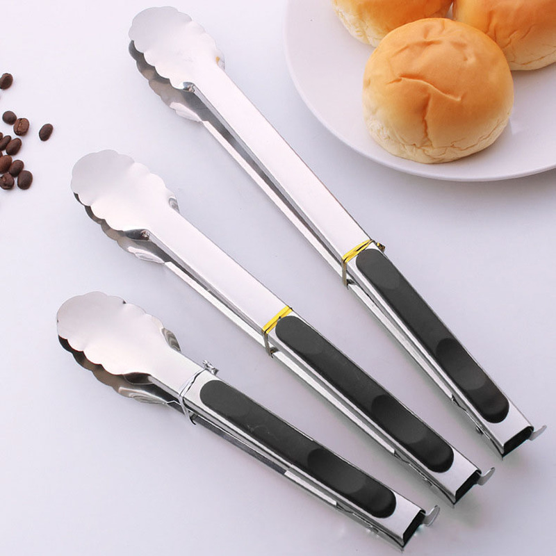 Kitchen Accessories Barbecue Salad Food Clip BBQ Accessories Tongs Stainless Steel Kitchen Tools Grill Tools Kitchen Gadgets