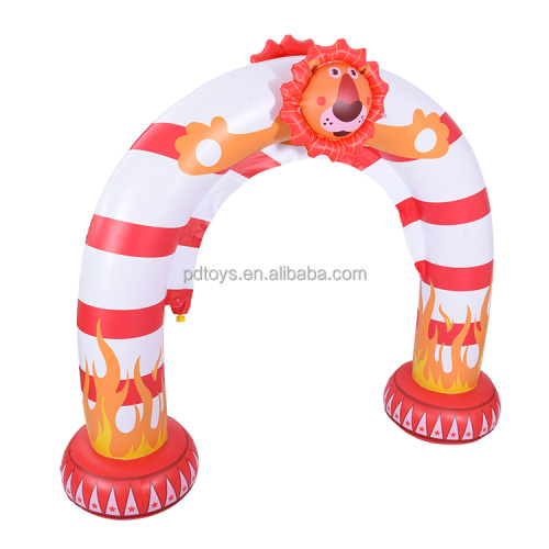 Inflatable sprinkler arch toy in the lion shape for Sale, Offer Inflatable sprinkler arch toy in the lion shape