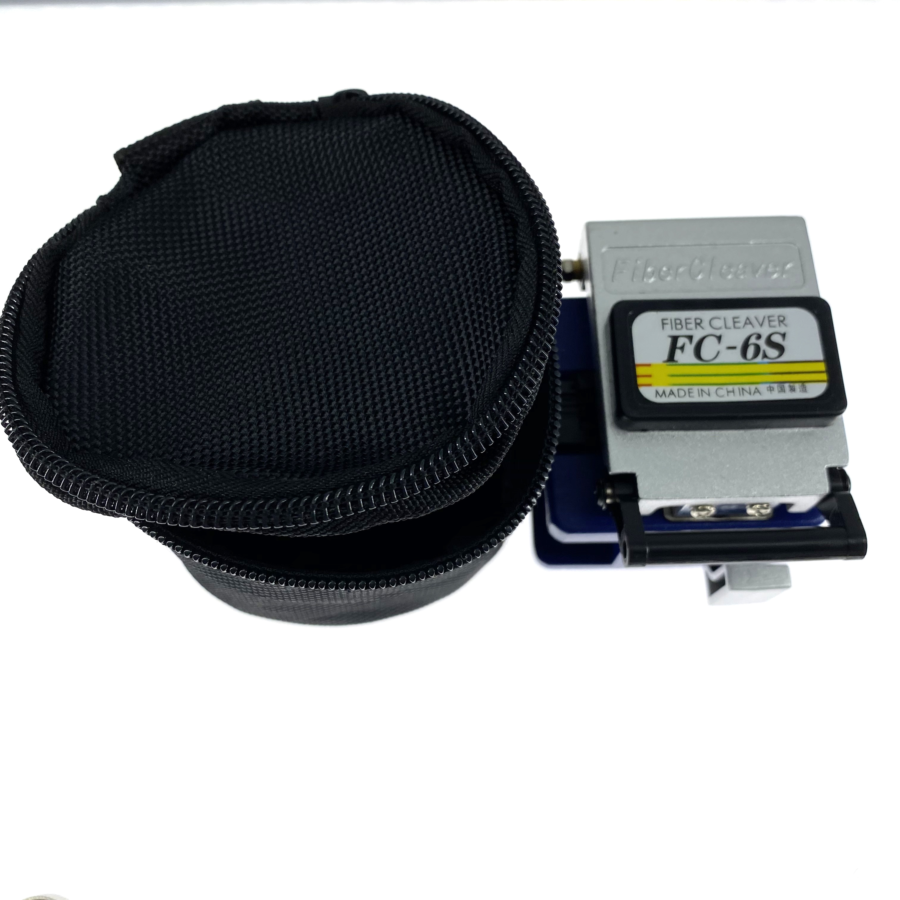 12pcs/set Fiber Optic Tool Kit with Fiber Cleaver FTTH -70~+10dBm Optical Power Meter 10mW Visual Fault Lcator 10km