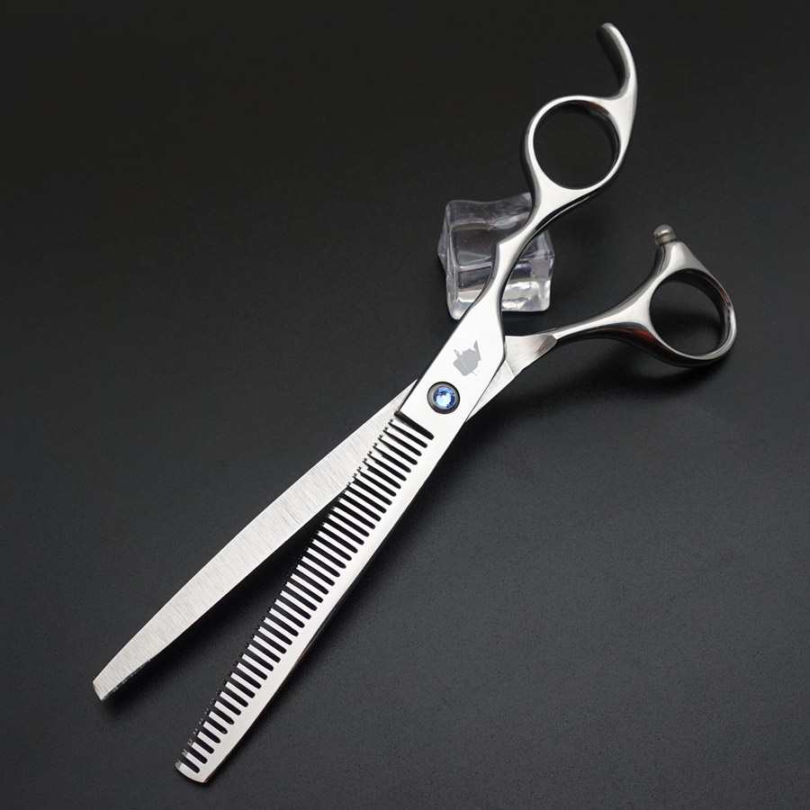 SMITH CHU Professional Hair dressing scissors 7 inch Thinning Barber shears 38 teeth 25% Thinning rate S037