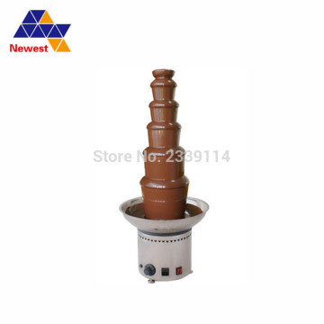 Chocolate fountains 6 tiers home use heat chocolate fondue fountain machine