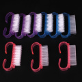 100Pcs/lot Plastic Handle Nail Brush Set Nail Dust Cleaning Clean Brush Powder Soft Remover Acrylic Gel Makeup Manicure Brush