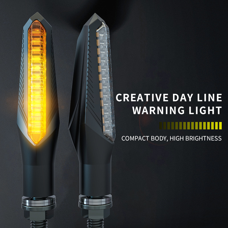 Motorcycle light accessories CB190 high brightness LED turn signal CFMOTO motorbike 150NK 12V warning light Universal