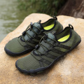 Green Water Shoes For Men Aqua Upstream Shoes New Breathable Mesh Beach Sandals Summer Sport Shoes Women Swimming Shoes Slippers