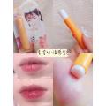 Yixian moisturizing lip balm temperature change color peach cherry apple fruit smell long lasting anti crack lipstick AC244