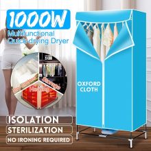220V 1000W Portable Electric Electric Dryer Folding Wardrobe Rack Baby Cloth Shoes Boots Quick Drying Machine Laundry Garment