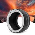 New Metal Lens Mount Adapter Ring for Pentax PK Lens to for Fujifilm FX X-Pro1 X-E1 Camera Mount Adapter Ring