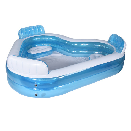 Heart-shaped backrest swimming pool inflatable family pool for Sale, Offer Heart-shaped backrest swimming pool inflatable family pool