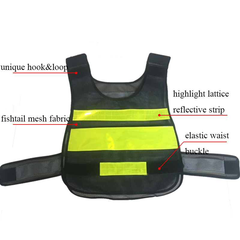 Security Visibility Reflective Vest Construction Traffic Cycling Wear Reflective Safety Clothing Motorcycle Reflective Jacket