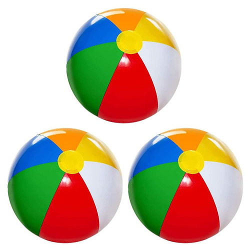 Rainbow Color Pool Party Pack Inflatable Beach Balls for Sale, Offer Rainbow Color Pool Party Pack Inflatable Beach Balls