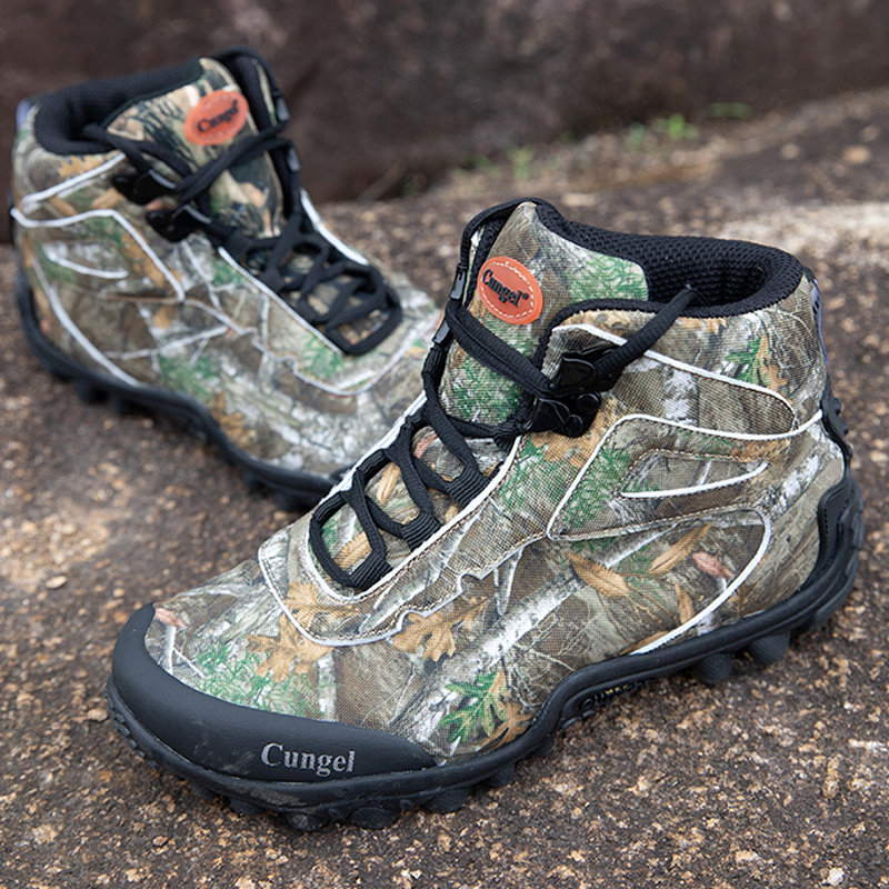 Winter Waterproof Tactical Boots Men Big Mountain Hiking Boots Outdoor Combat Shoes Trekking Sneakers Man Hiking Hunting Boots