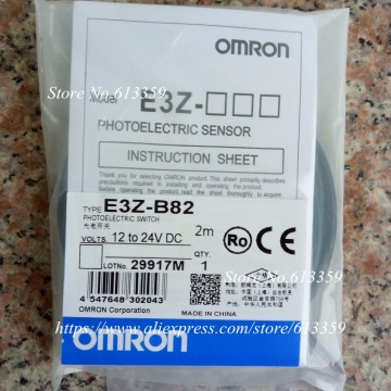 E3Z-B62 E3Z-B82 Omron Photoelectric Sensor New High Quality