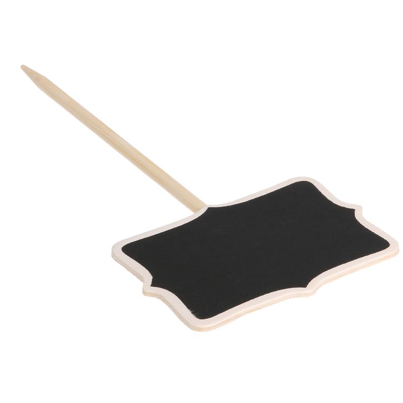 Mini Chalkboard Blackboard with Stand Wedding Place Card New Pizarra 20pcs Note Board Slates for Restaurant Party Home Gift