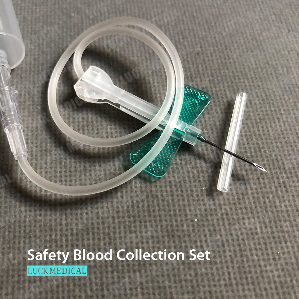 Safety Blood Collection Needle with Holder (7)