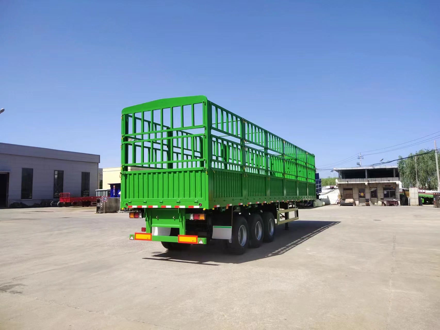 3 Axles Fence Semi Trailer