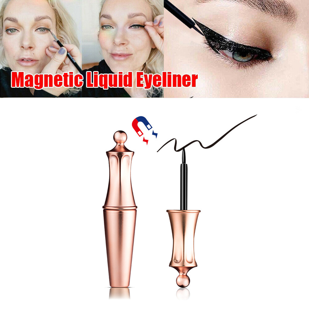 Magnetic Eyeliner for Magnets Eyelashes Fast Drying Easy to Wear Long-lasting Liquid Eyeliner Waterproof Sweat-proof TSLM1