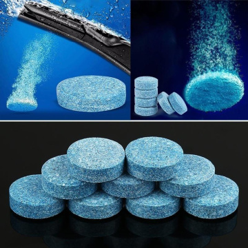 10pcs/Set Car Concentrated Effervescent Tablets High-performance Cleaning Decontaminate Car Windshield Nursing Household Cleaner