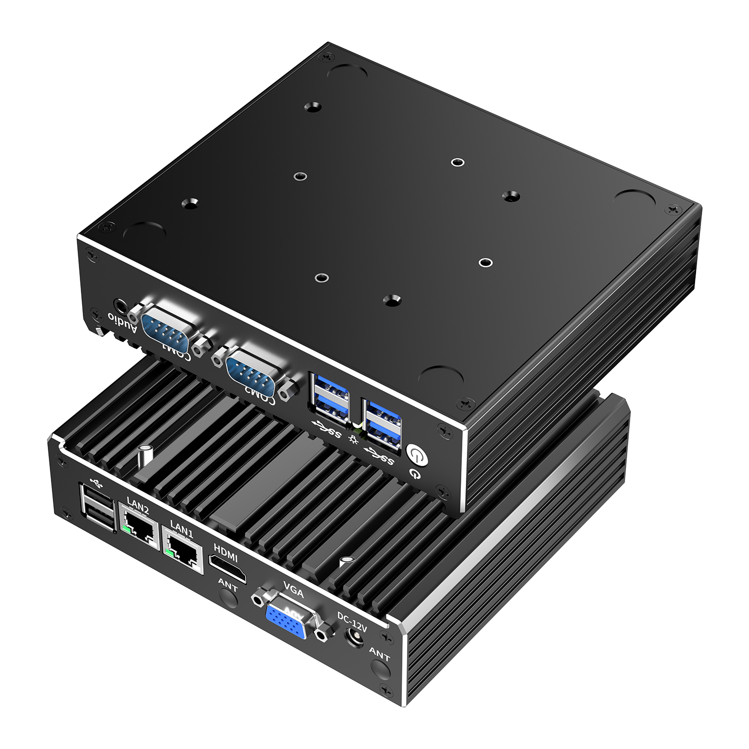 DIN rail industrial PC