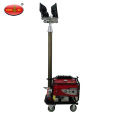 Portable Towable Diesel Generator LED Light Tower