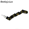 Cobra kai snake letters movie 90s vintage Neck Strap Lanyards ID badge card holder keychain Mobile Phone Strap Gifts decorations