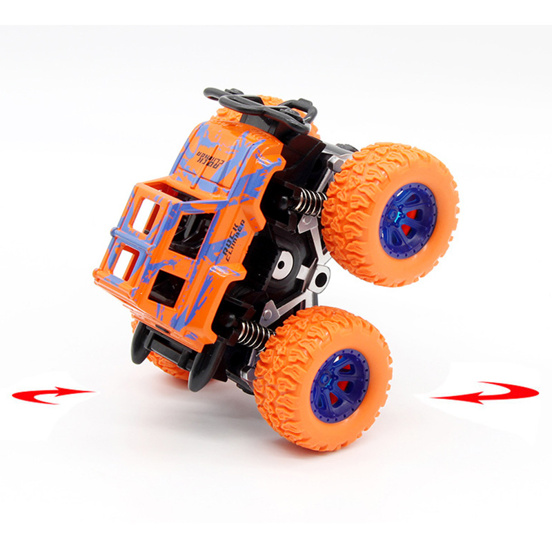 2019 Kids Cars Toys Monster Truck Inertia SUV Friction Power Vehicles Impact Rotary Stunt Boys Super Cars Blaze Truck Children