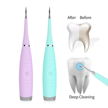 Smart Electric Ultrasonic Sonic Dental Scaler Tooth Calculus Remover Cleaner Tooth Stains Tartar Tool Whiten Teeth Tartar Remove