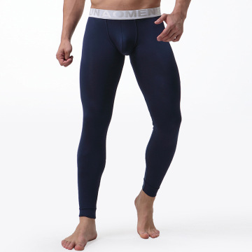 Thermal underwear pants Men's thin elastic pants modal leggings stretch breathable