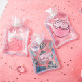 Cute Transparent Hot Water Bottle Warm Belly Treasure Cartoon Hand Warmer Filled Mini Explosion-proof Portable Hot Water Bags