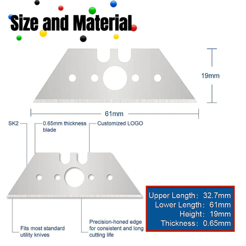 SK2 Professional Trapezoid Blade Utility Knife Blades Supplier, Supply Various SK2 Professional Trapezoid Blade Utility Knife Blades of High Quality