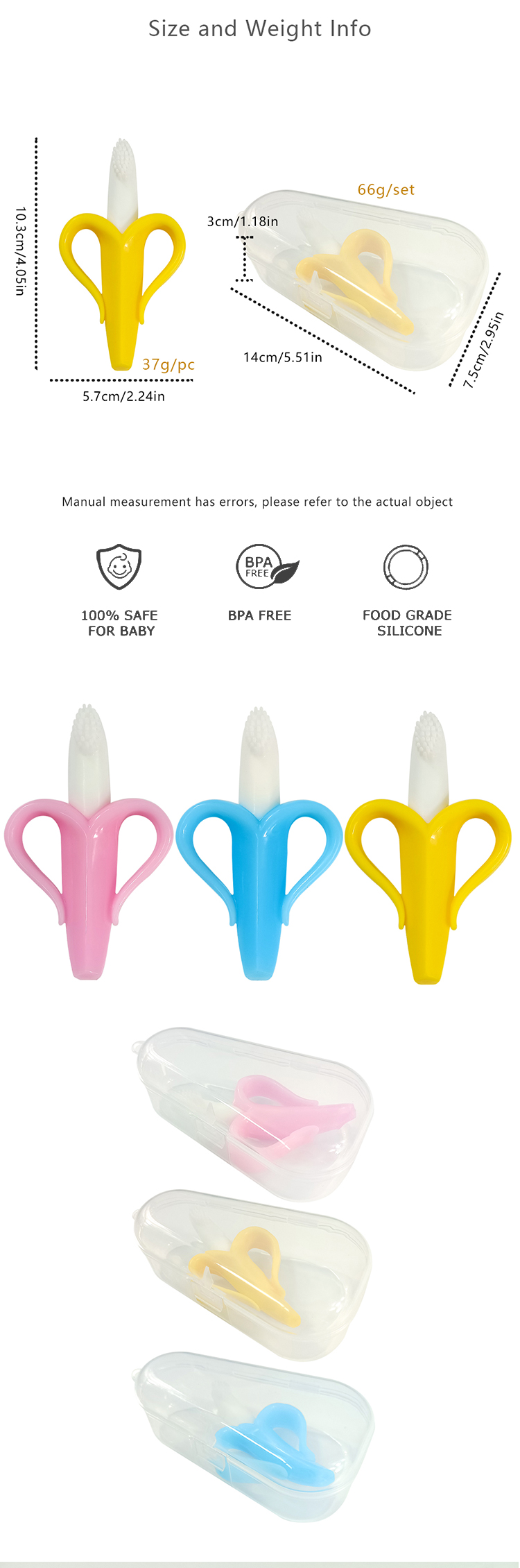 silicone toothbrush MFZ-T020