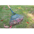 42cm Steel Fan Rake Head Replacement for Garden Patio Leaves Leaf Lawn 22T