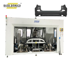 Automobile bumper punching and welding machine