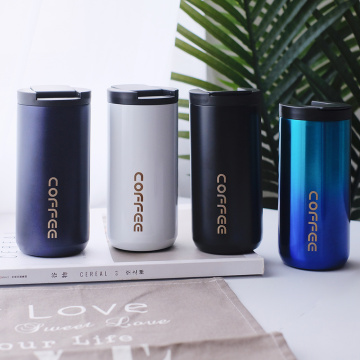 350ml/500ml Double Stainless steel 304 Coffee Mug Leak-Proof Thermos Mug Travel Thermal Cup Thermosmug For Gifts