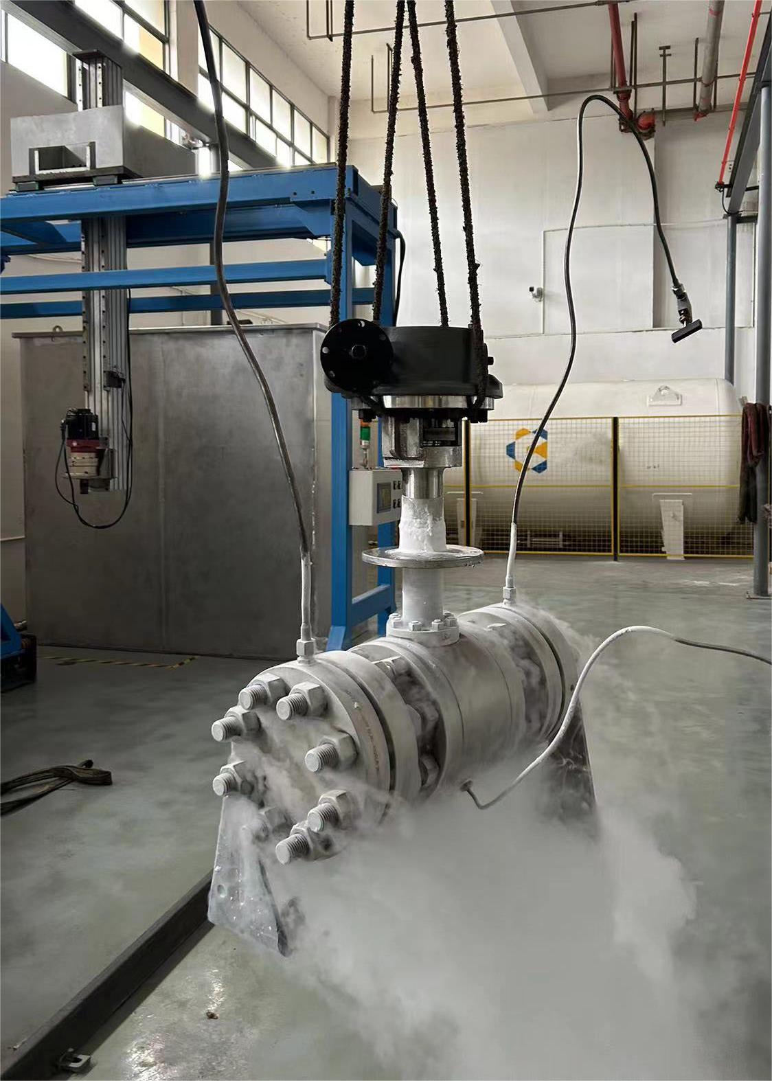 Low temperature ball valve-2
