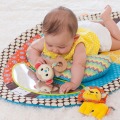 OLOEY Baby Gym Playmat Colorful Kids Waterproof Mat Height Blanket Play Game Carpet Early Learn Activity Mat Mirror Pillow Doll