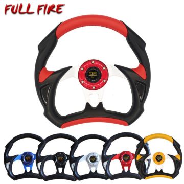 12.5inch 320mm Universal steering wheel PVC/PU steering wheel leather steering wheel Modified sports steering wheel