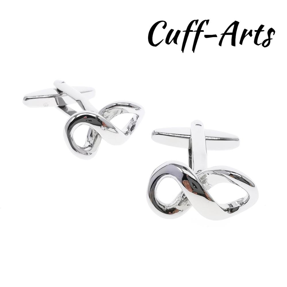 Mathmatical Infinity Sign Teacher Scientists Cufflinks Gifts for Men Gemelos Les Boutons De Manchette by Cuffarts C10603