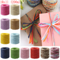 1 Roll 200 Meters Raffia Ribbon Paper Rope Palm Packaging Rope Decorations Baking Box Packing Party Candy Gifts