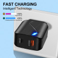PD USB Charger USB C Fast Charging Mobile Phone Chargers Adapter For iPhone 12 Pro Samsung Quick Charge 3.0 4.0 EU US Charger