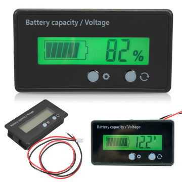 1pc 12V 24V 36V 48V LCD Acid Lead Lithium Battery Capacity Indicator Voltage Tester Digital Voltmeter Mayitr Electronic Tools