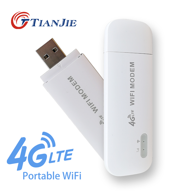 Mini 4G USB Modem VPN Unlock LTE Wifi Router Car Network Stick Mobile SIM Card Dongle Passby Unlimited Hotspot IMEI can changed